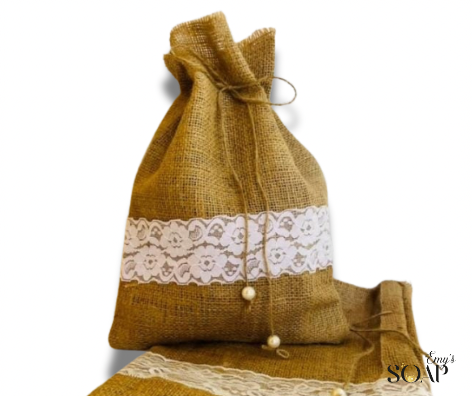 Burlap Bag M