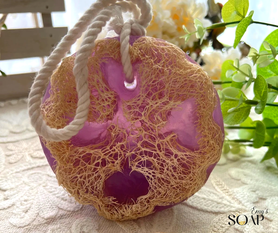 Soap on a rope Lavender