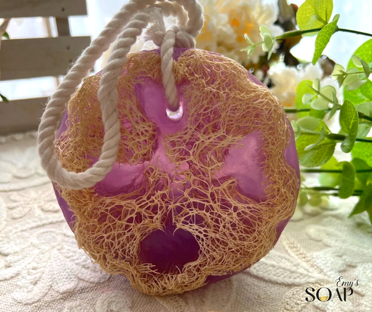 Soap on a rope Lavender